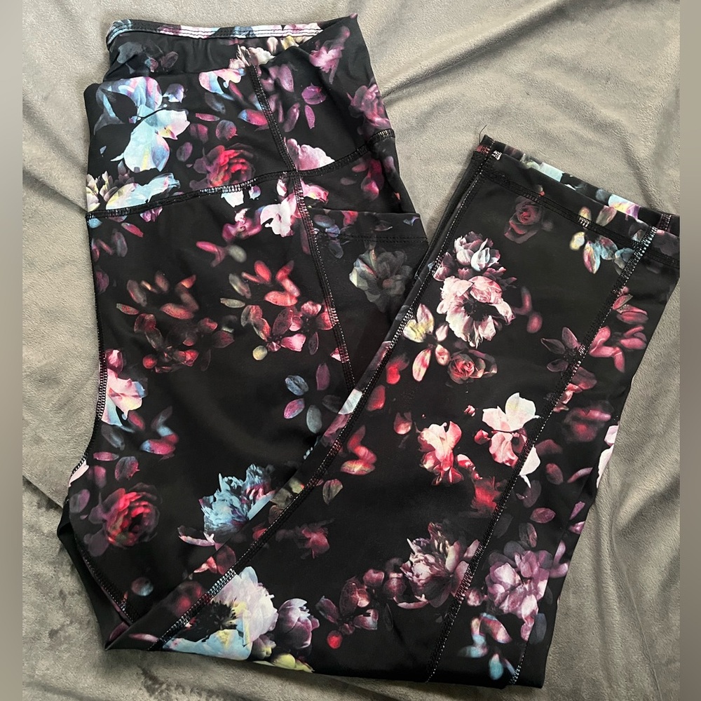 floral leggings